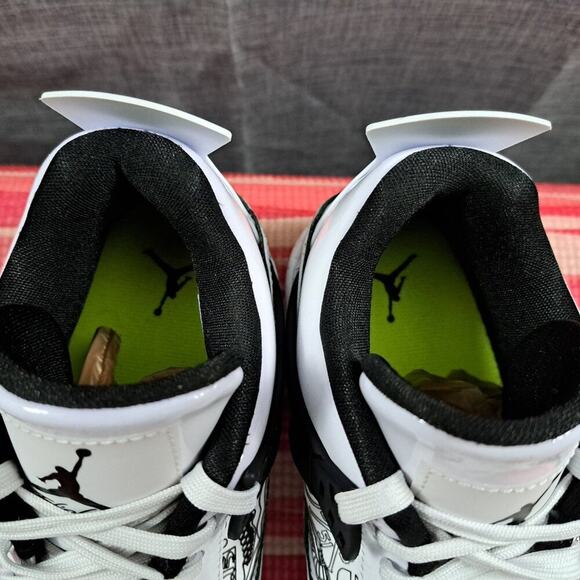 Size 6.5Y - Nike Air Jordan 4 Retro (GS) 'DIY' Youth Shoes DC4101-100 - Picture 11 of 14